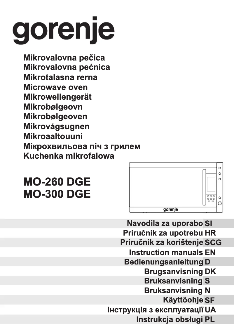 Image de la première page du manuel de l'appareil MO26