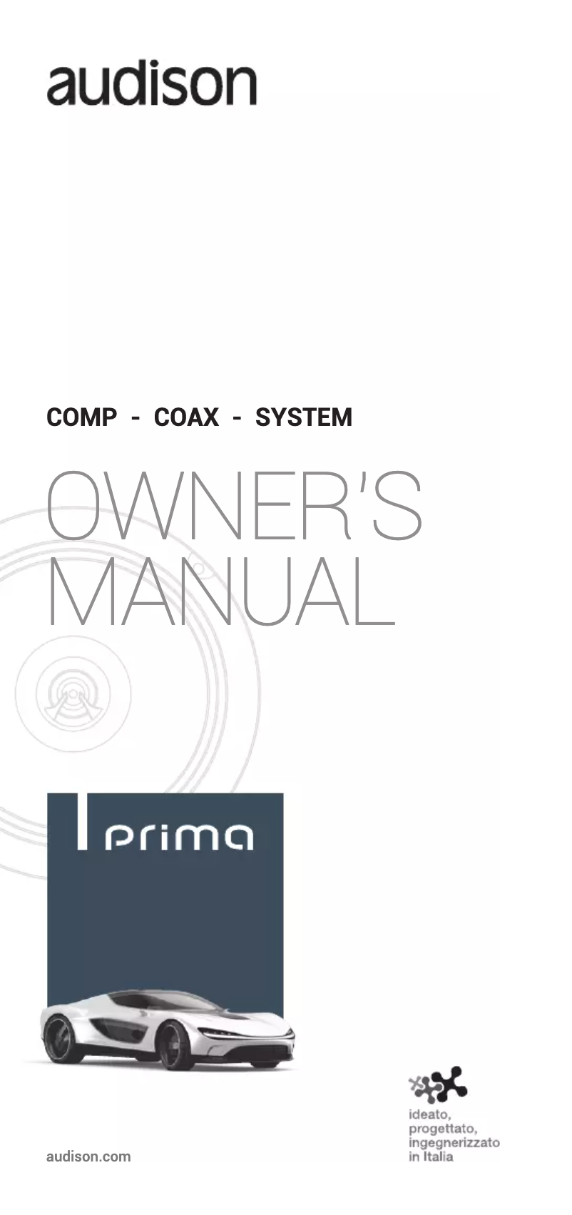 Image de la première page du manuel de l'appareil Prima APK 130