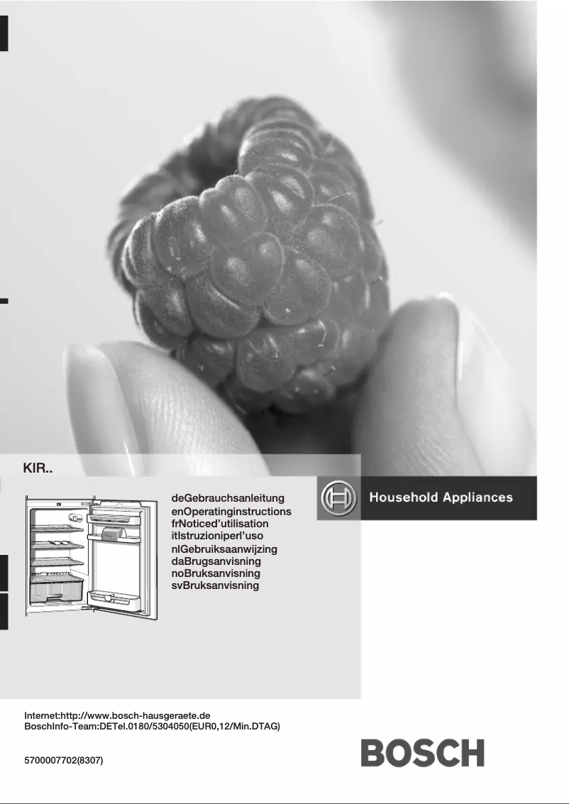 Image de la première page du manuel de l'appareil KIR25442