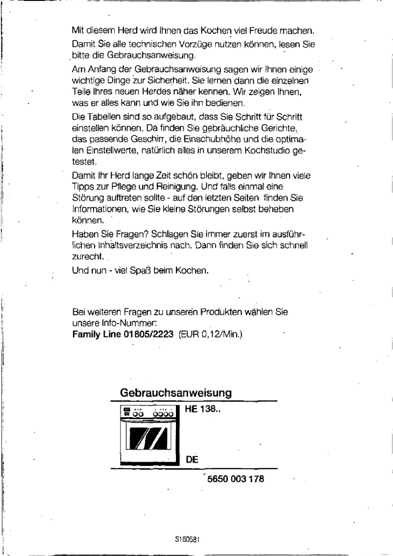 Page n°1 - Manuel utilisateur Siemens HE13825