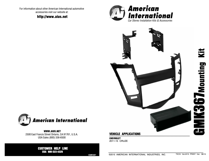 Page 1 de la notice Manuel utilisateur PAC GMK367B