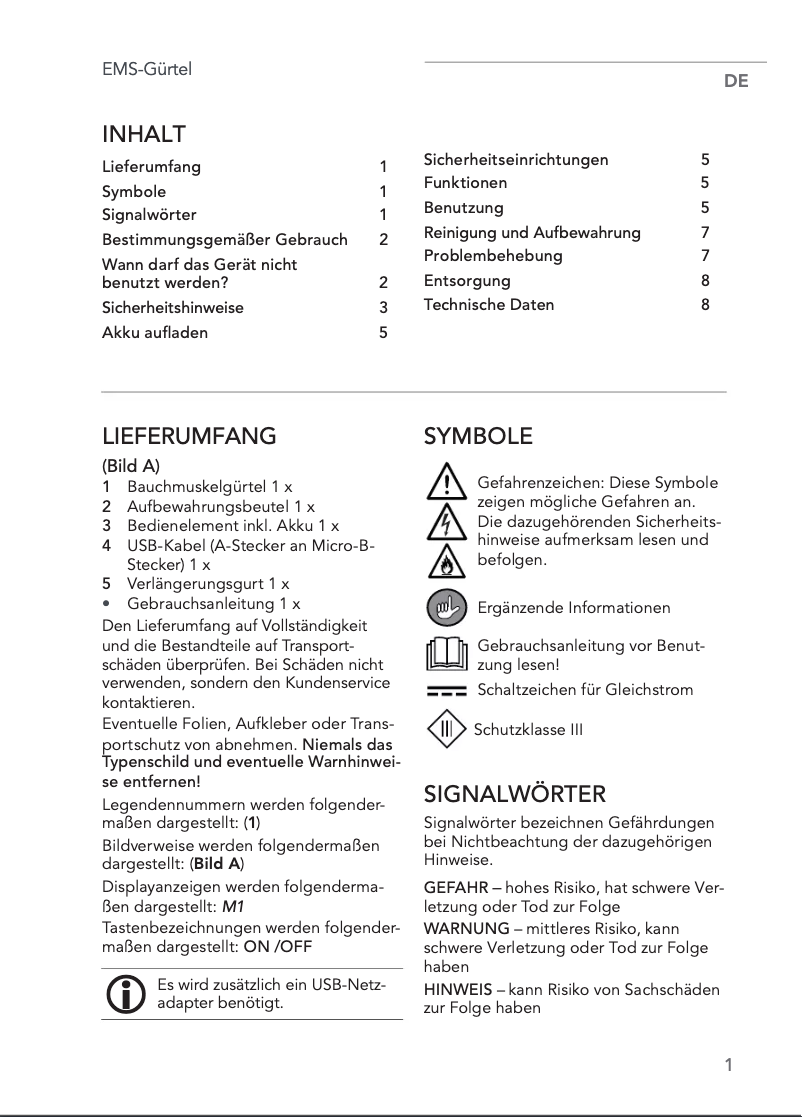 Page 1 de la notice Manuel utilisateur Maxxmee 09074