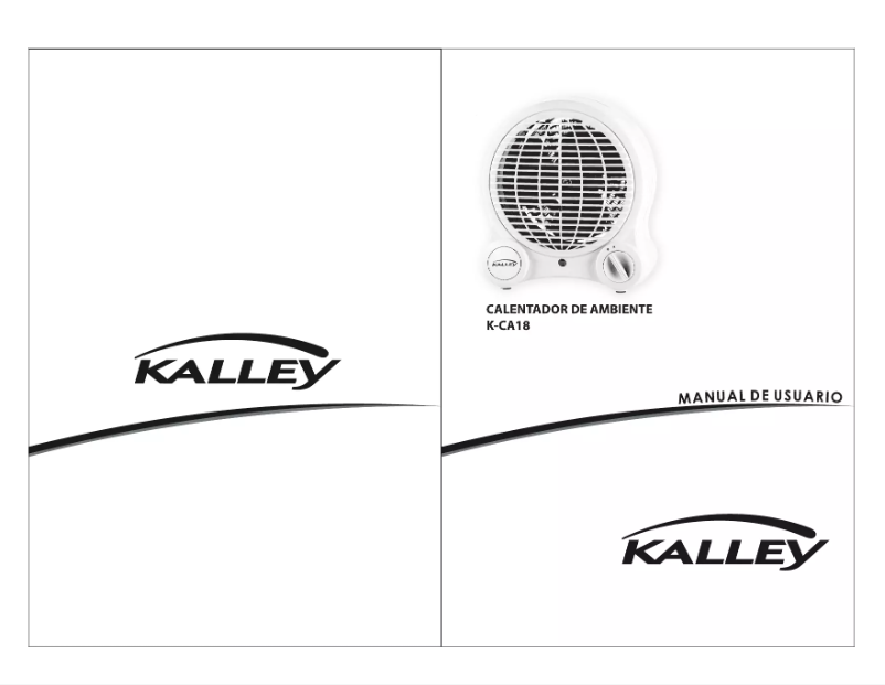 Page 1 de la notice Manuel utilisateur Kalley K-CA18