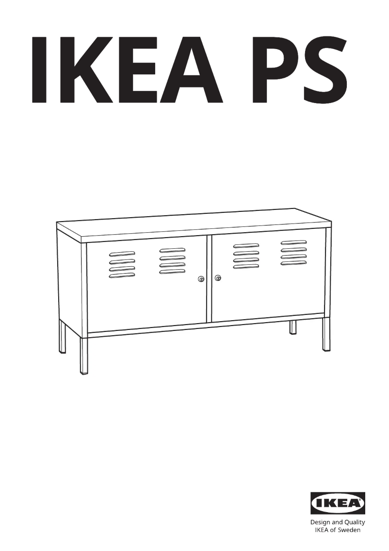 Page 1 de la notice Manuel utilisateur Ikea PS 801.001.90