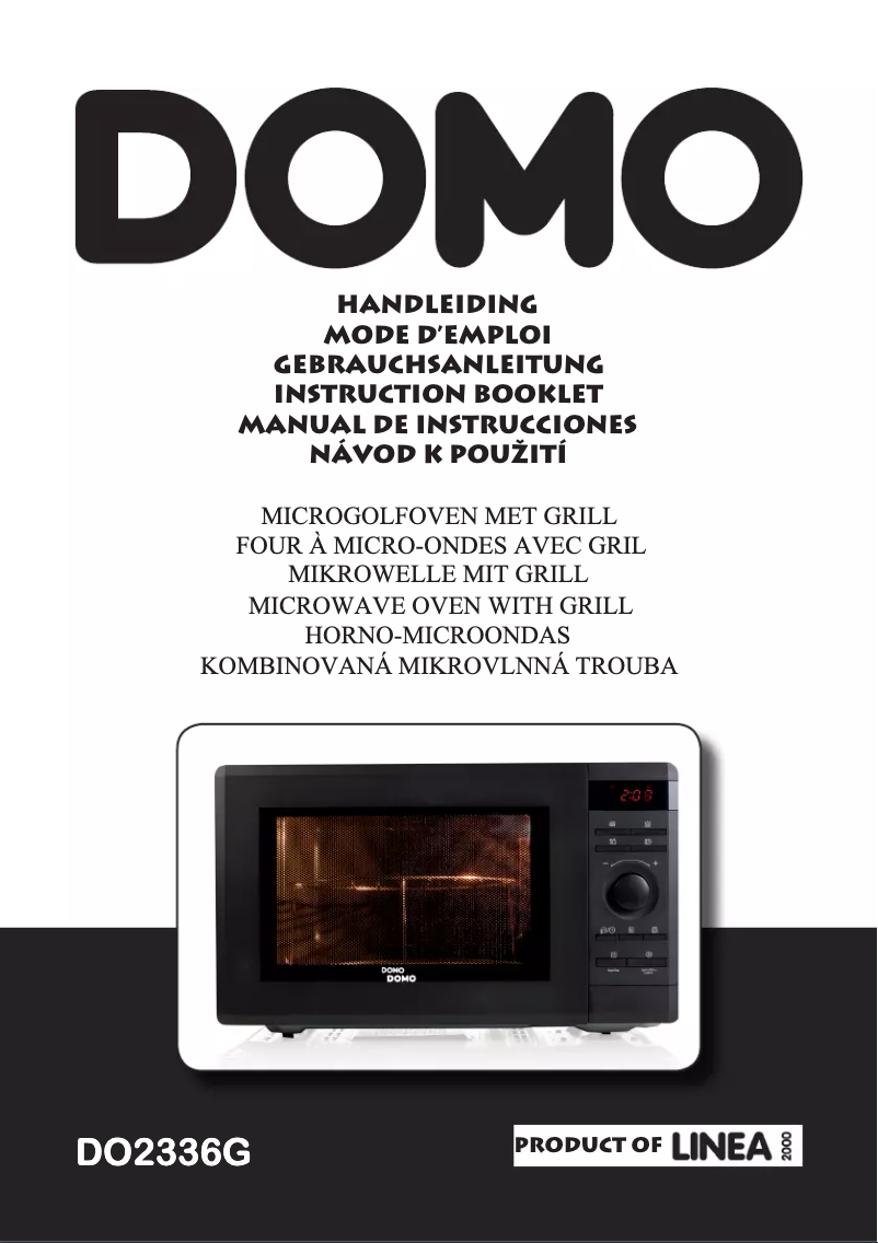 Page n°1 - Manuel utilisateur Domo DO2336G