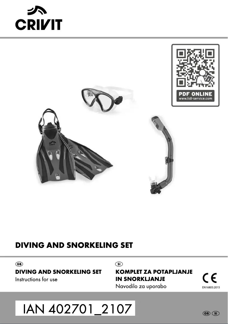 Image de la première page du manuel de l'appareil IAN 402701