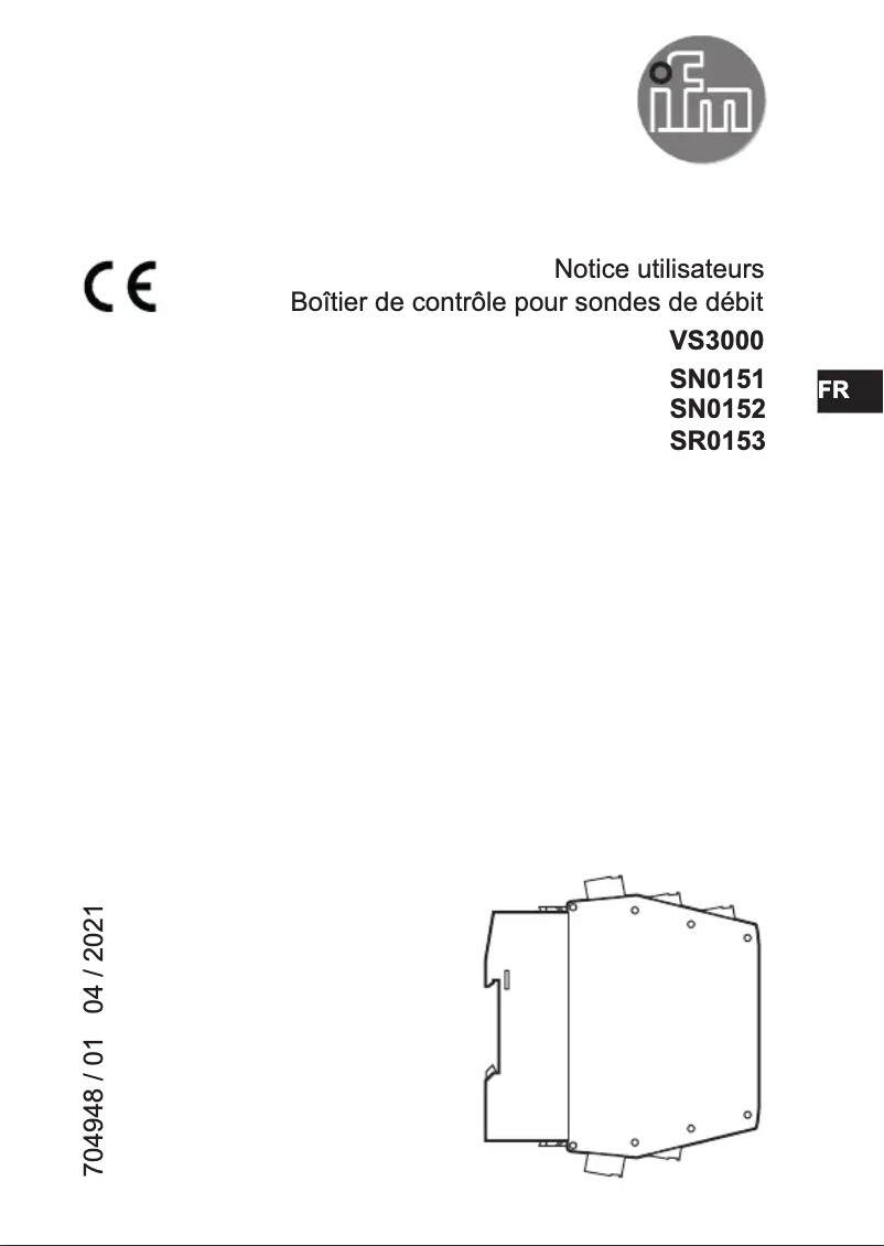 Página 1 del manual Manual de usuario IFM SN0152