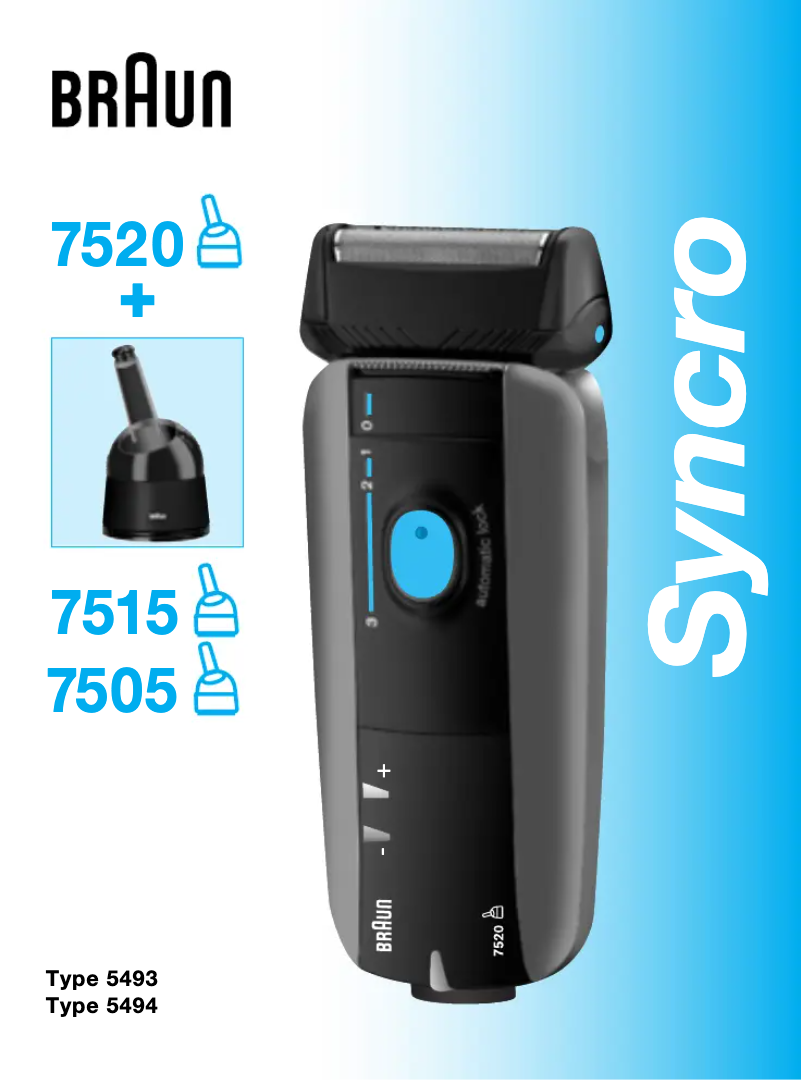 Image de la première page du manuel de l'appareil Syncro 7515