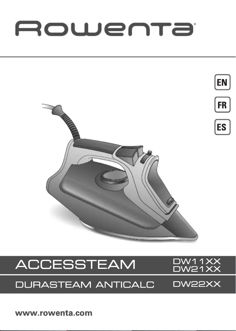 Page n°1 - Manuel utilisateur Rowenta Accessteam DW2191
