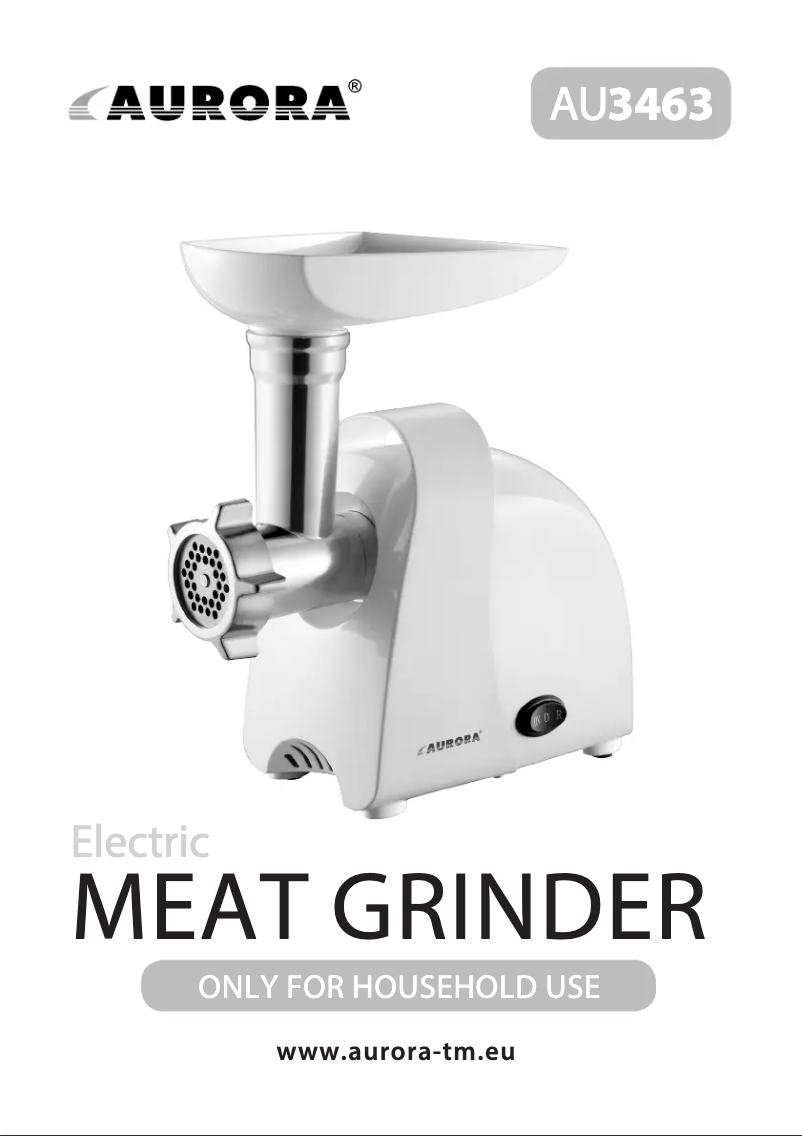 Page n°1 - Manuel utilisateur Aurora AU 3463