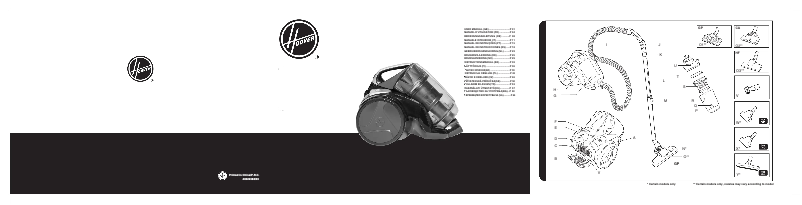 Page n°1 - Manuel utilisateur Hoover KS51PET 011