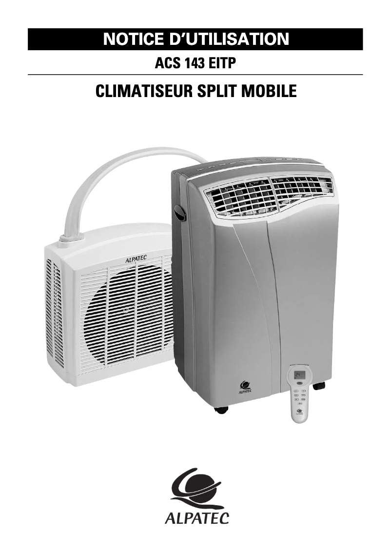 Image de la première page du manuel de l'appareil ACS 143 EITP