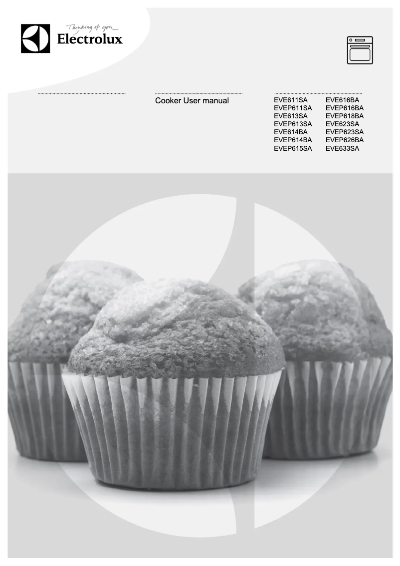 Image de la première page du manuel de l'appareil EVEP613SA