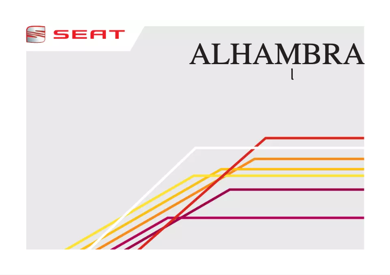 Page 1 de la notice Manuel utilisateur Seat Alhambra (2013)