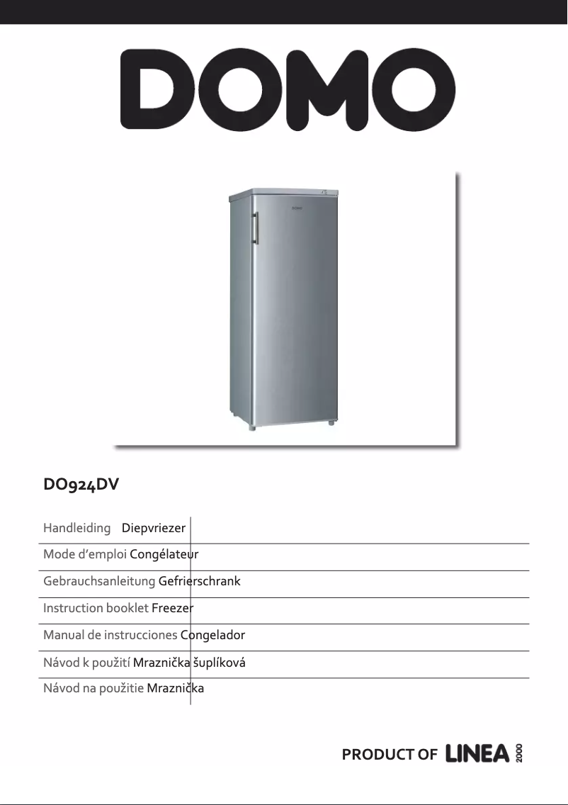 Page 1 de la notice Manuel utilisateur Domo MR010