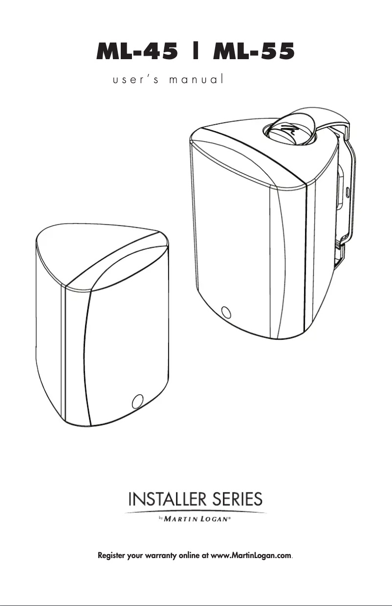 Image de la première page du manuel de l'appareil ML-55