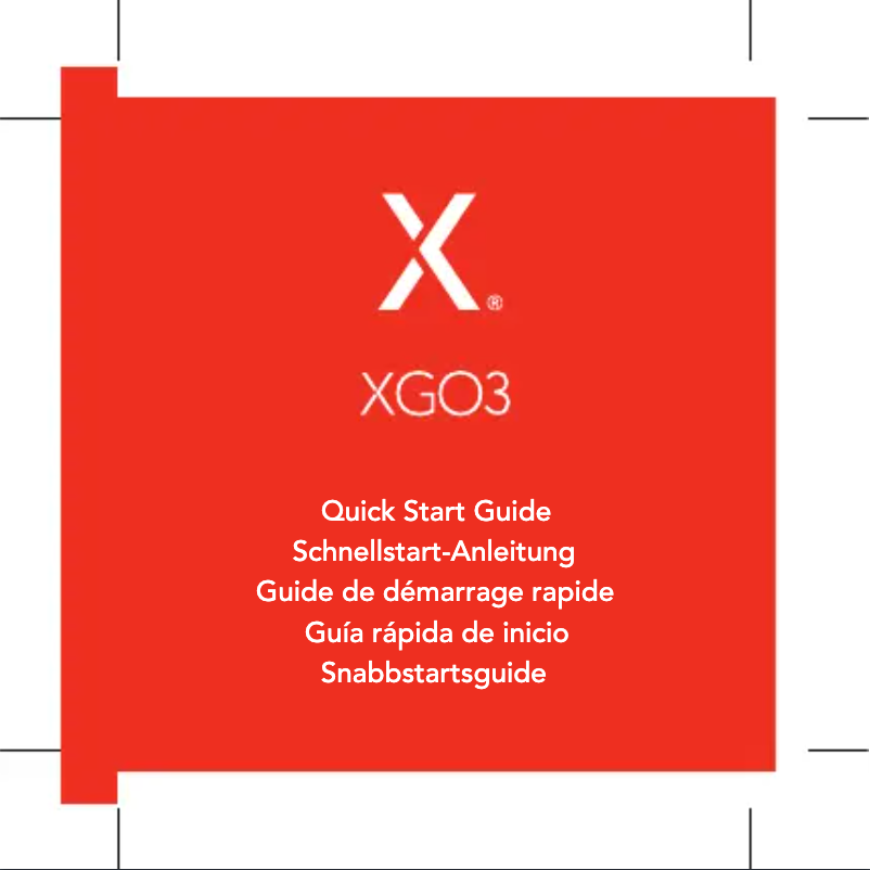 Page n°1 - Manuel utilisateur Xplora XGO3