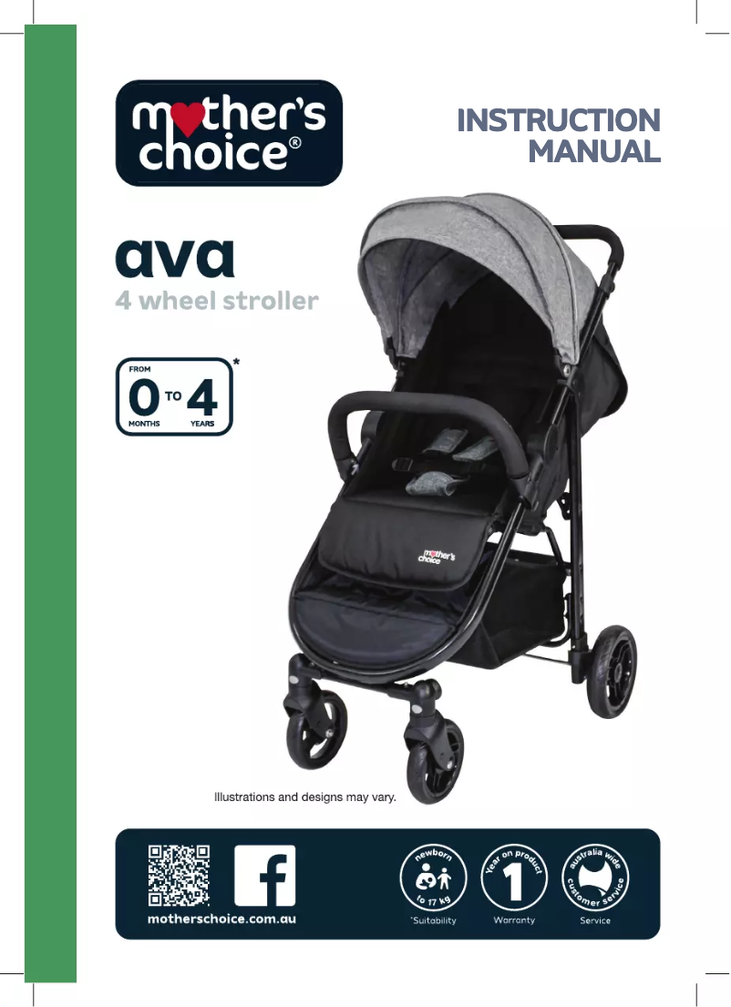 Página 1 del manual Manual de usuario Mother's Choice Ava