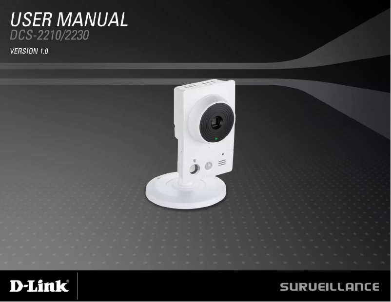 Page n°1 - Manuel utilisateur D-Link DCS-2210L