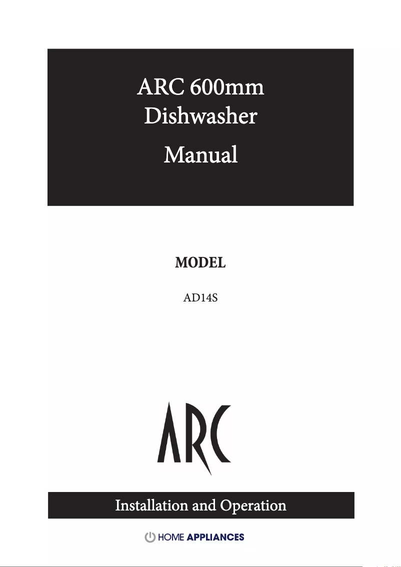 Image de la première page du manuel de l'appareil AD14S