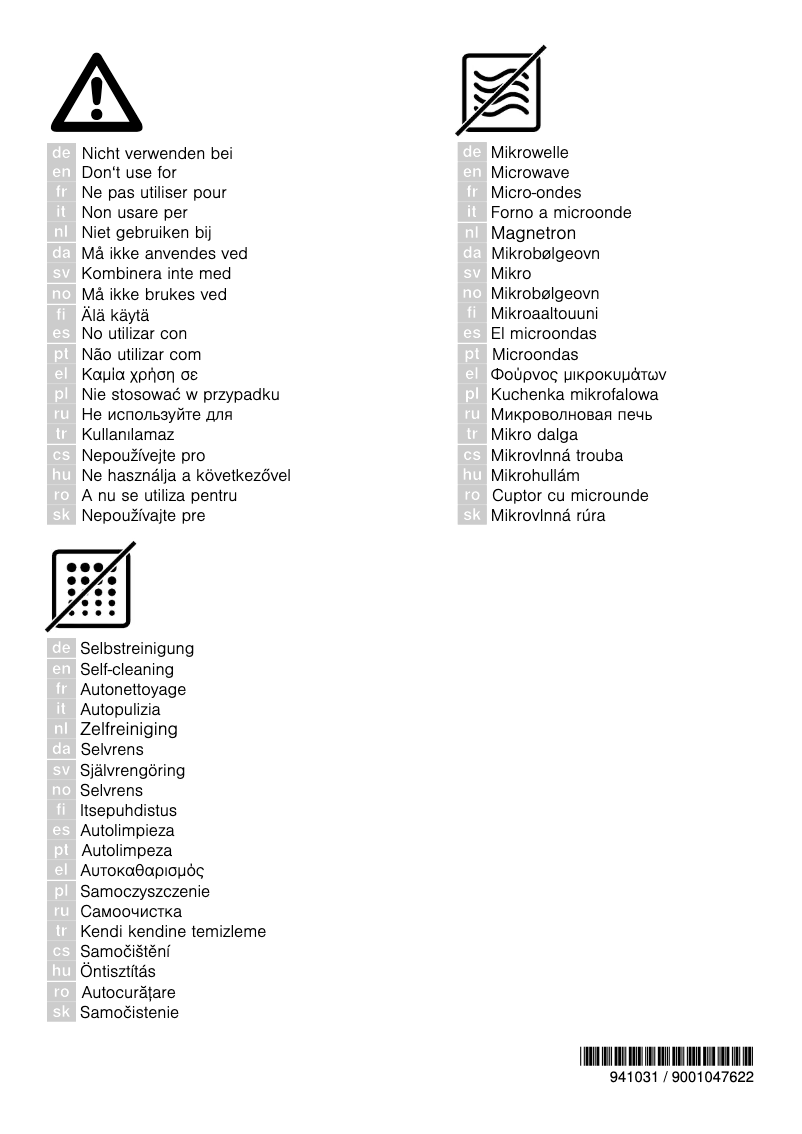 Page 1 de la notice Guide d'installation Siemens HZ631010