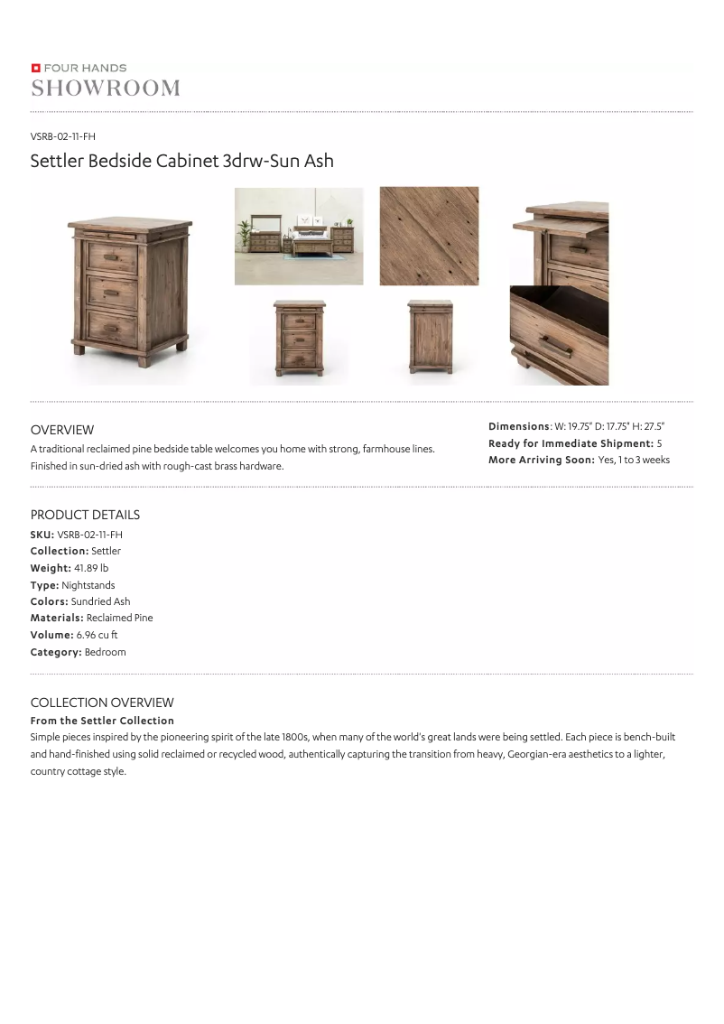 Image de la première page du manuel de l'appareil Settler VSRB-02-11-FH