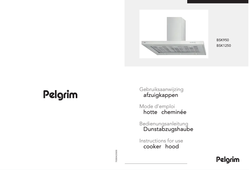 Image de la première page du manuel de l'appareil BSK1250RVS