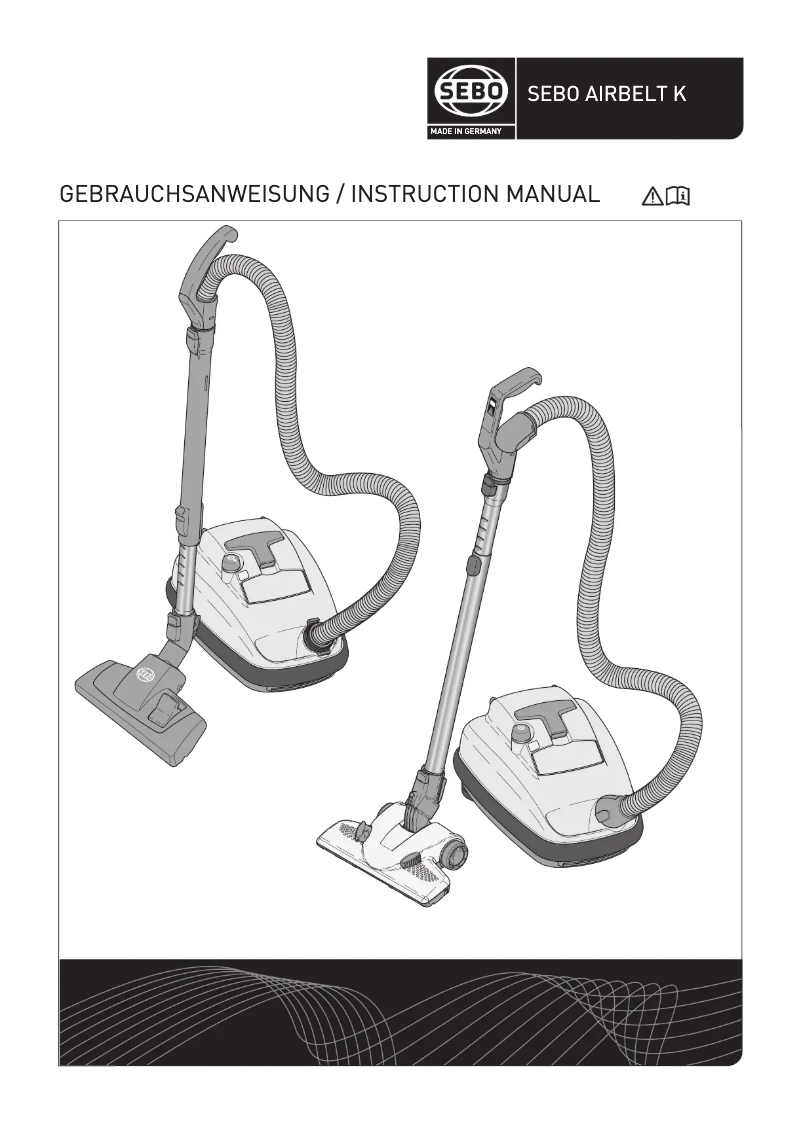 Página 1 del manual Manual de usuario Sebo K3 Vulcano
