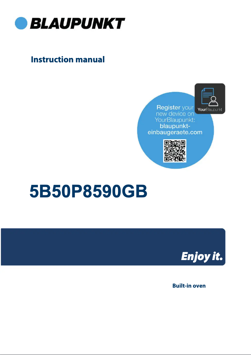 Page n°1 - Guide d'installation Blaupunkt 5B50P8590AU