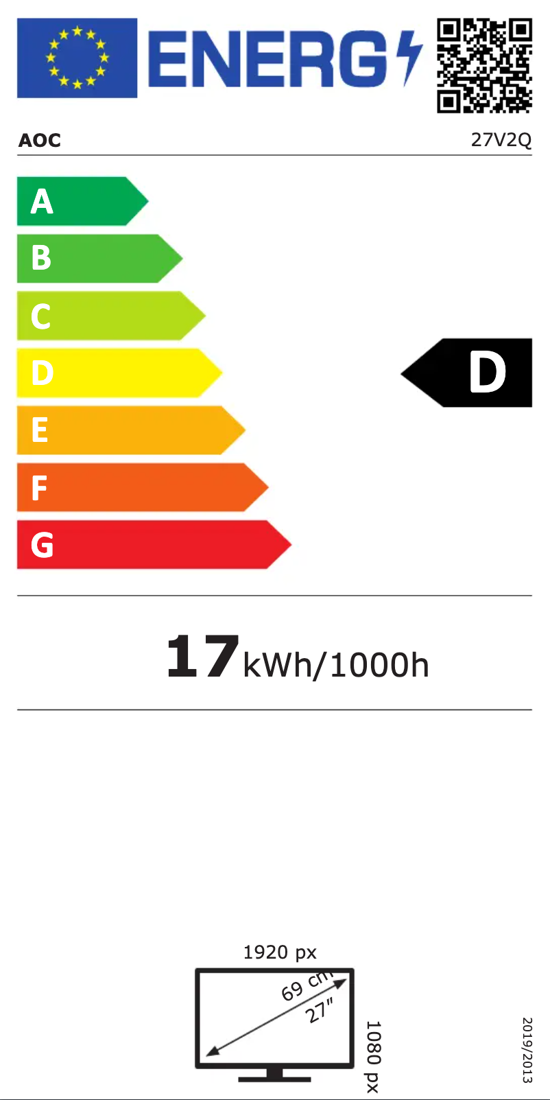 Image de la première page du manuel de l'appareil 27V2Q
