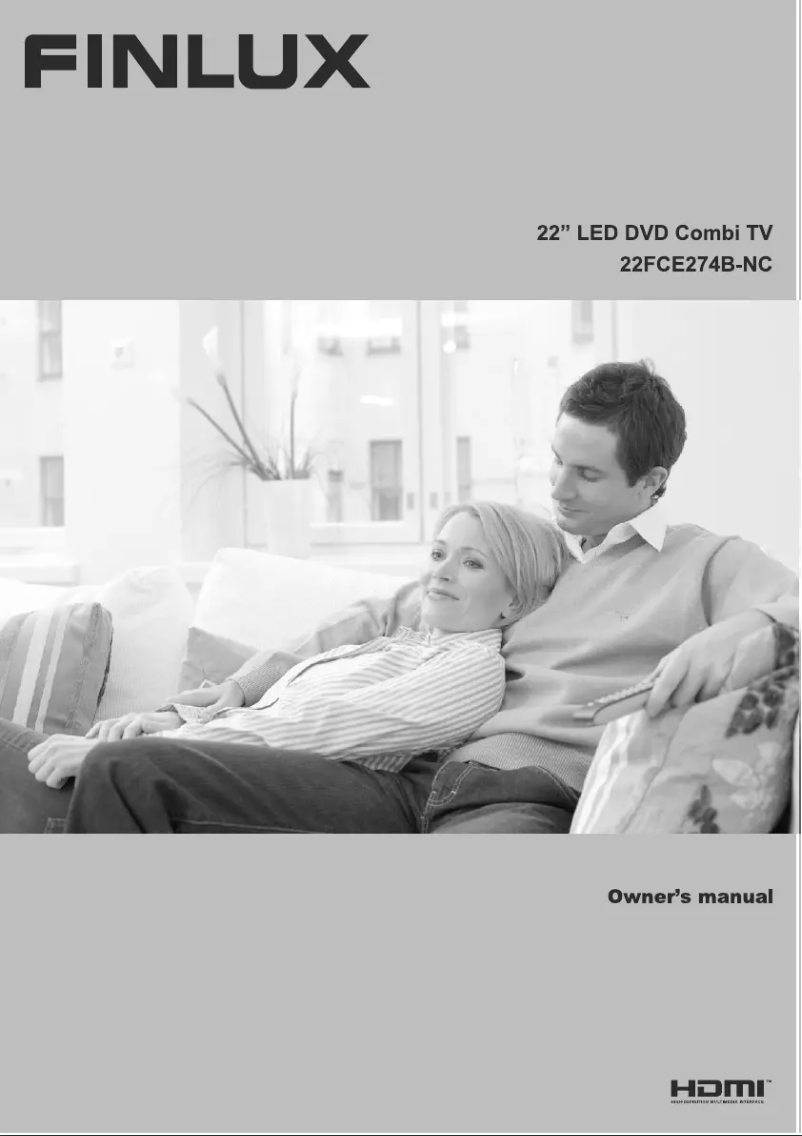 Image de la première page du manuel de l'appareil 22FCE274B-NC