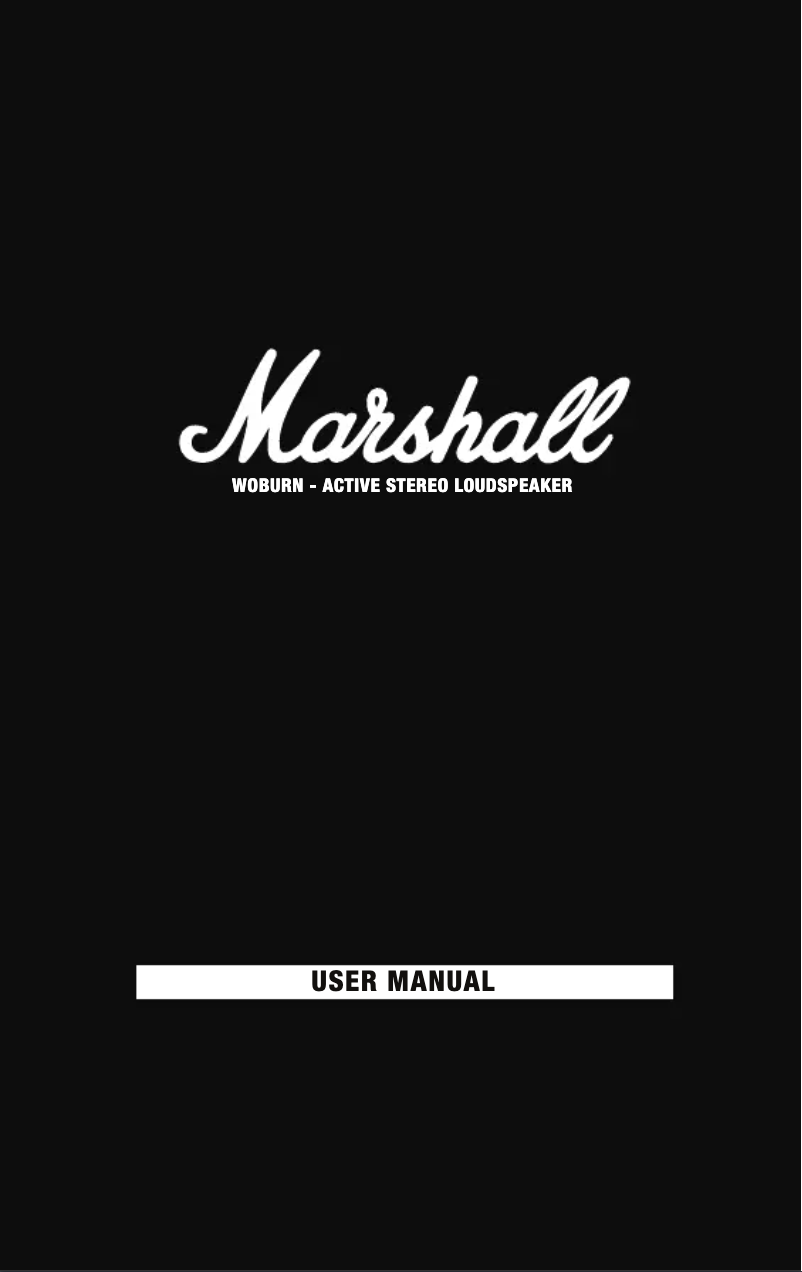 Página 1 del manual Manual de usuario Marshall Woburn