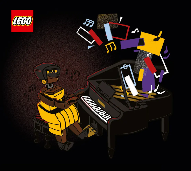 Page n°1 - Manuel utilisateur Lego Jazz Quartet 21334