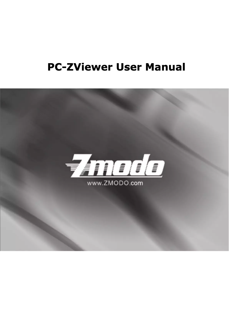 Page n°1 - Manuel utilisateur Zmodo ZM-SH721