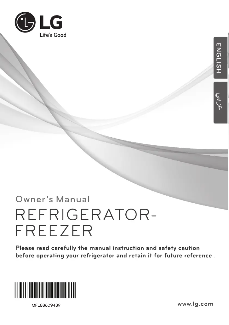 Page 1 de la notice Manuel utilisateur LG GCB-555HL