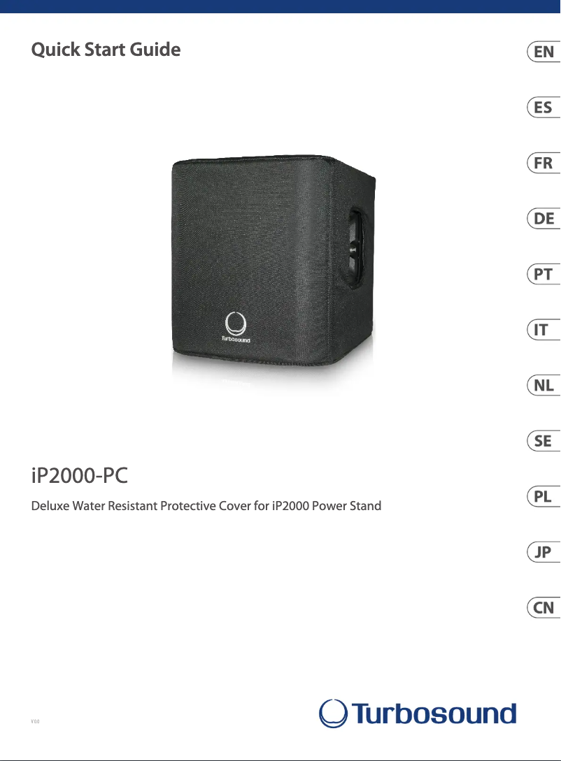 Image de la première page du manuel de l'appareil iP2000-PC