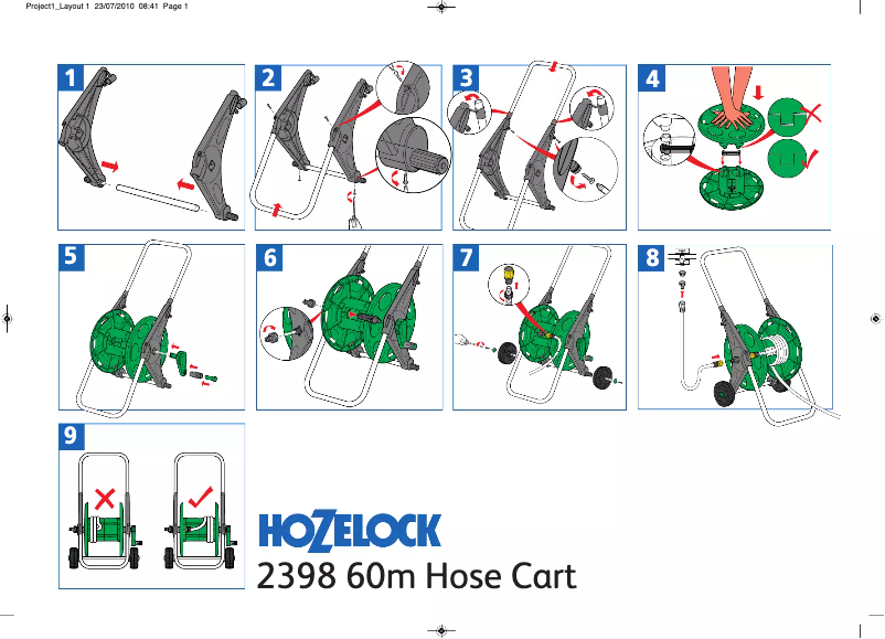 Page n°1 - Manuel utilisateur Hozelock 2398