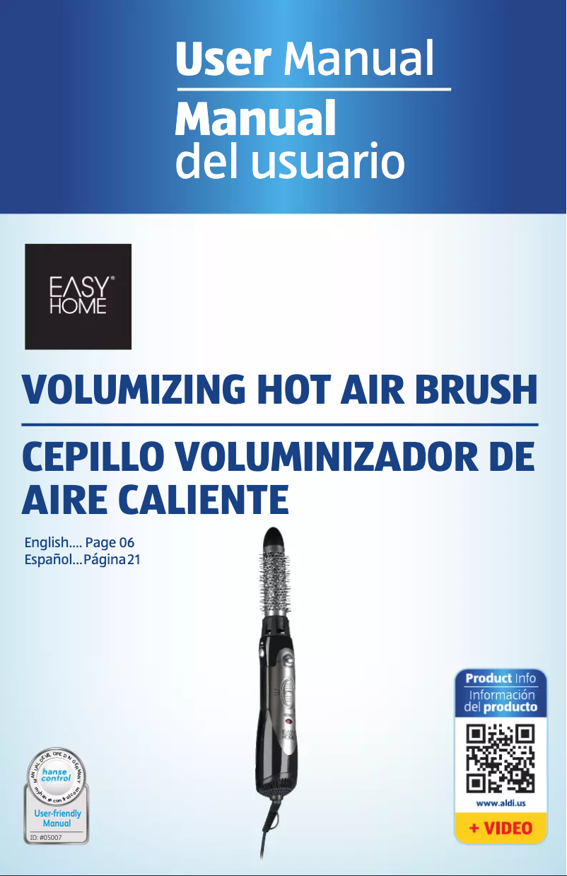 Page 1 de la notice Manuel utilisateur Easy Home GT-HAB-03