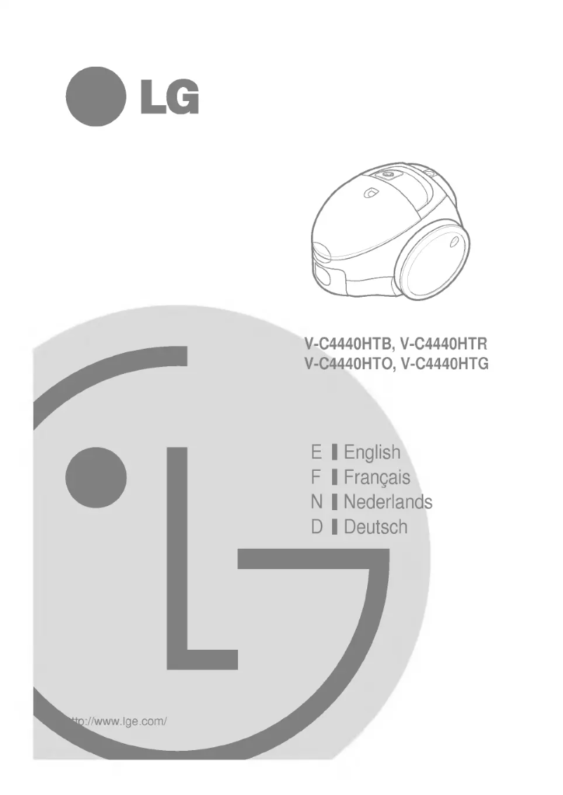 Page 1 de la notice Manuel utilisateur LG V-C4440HTR