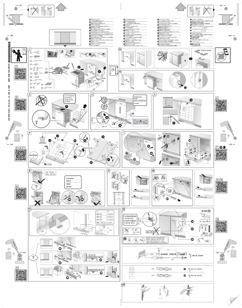 Image de la première page du manuel de l'appareil SN69M038NL