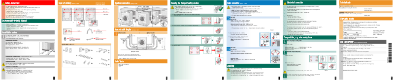 Page 1 de la notice Guide d'installation Bosch WIS24140EU