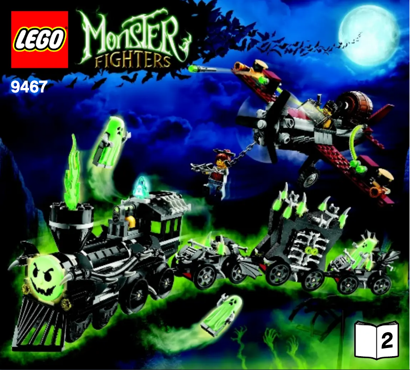 Page 1 de la notice Manuel utilisateur Lego Monster Fighters 9467