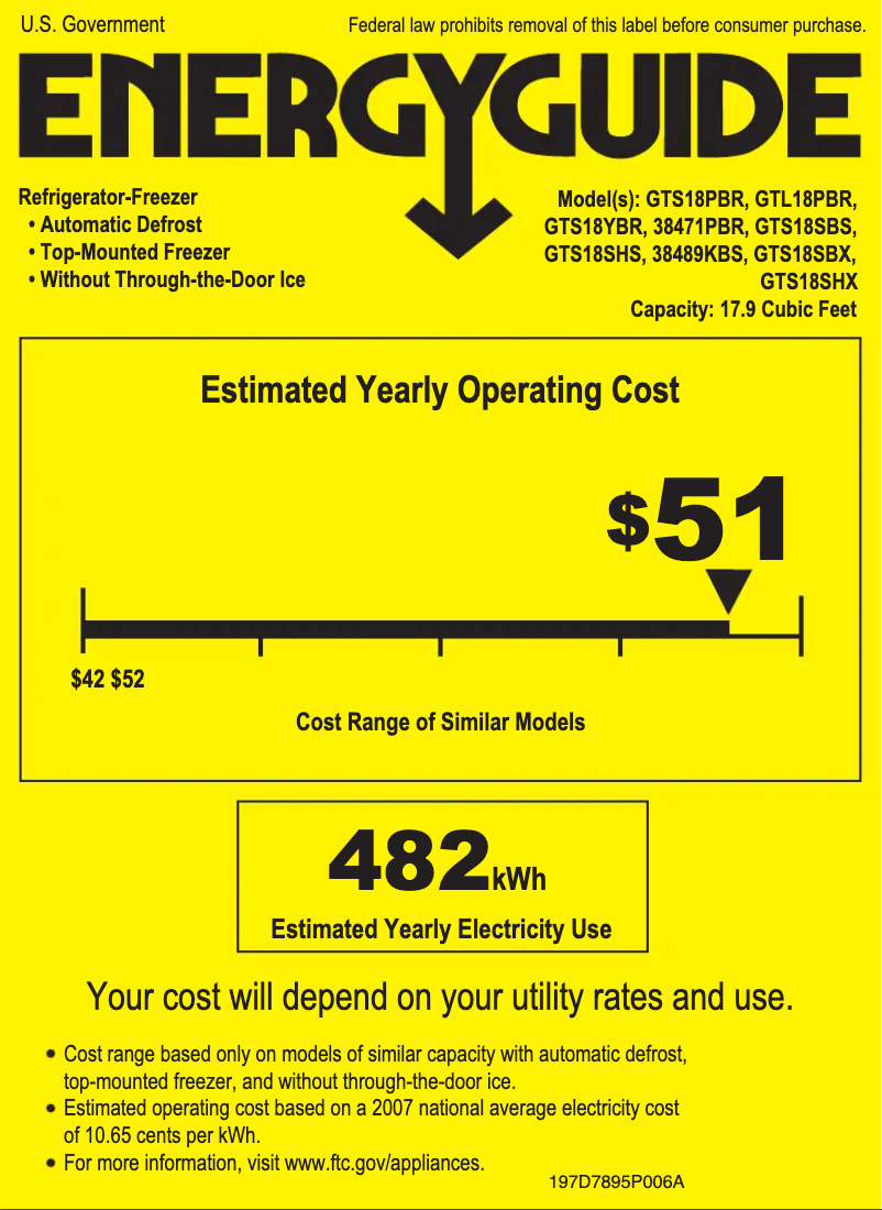 Image de la première page du manuel de l'appareil GTS18SBXSS