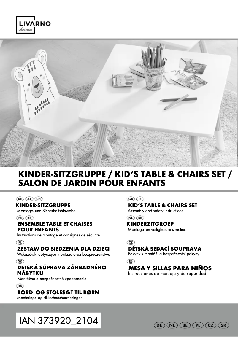 Page 1 de la notice Manuel utilisateur Livarno Lux HG08377