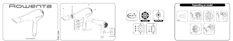 Page n°1 - Manuel utilisateur Rowenta CV8525 Infini Pro 2000