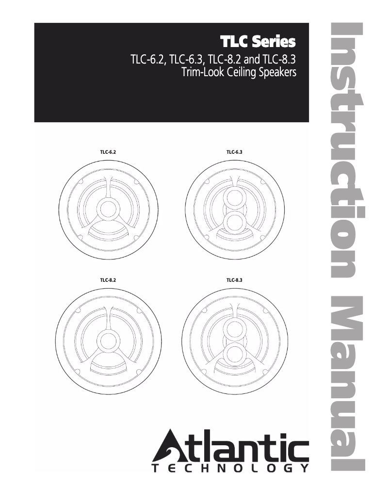 Page n°1 - Manuel utilisateur Atlantic TLC-8.3