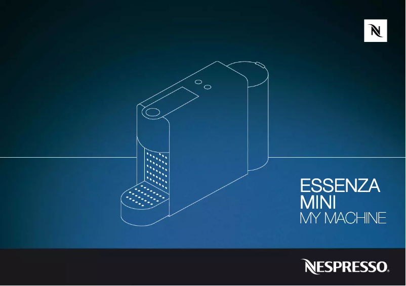 Image de la première page du manuel de l'appareil Nespresso Essenza Mini