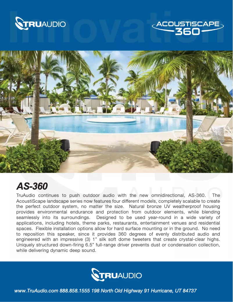 Image de la première page du manuel de l'appareil AS-360