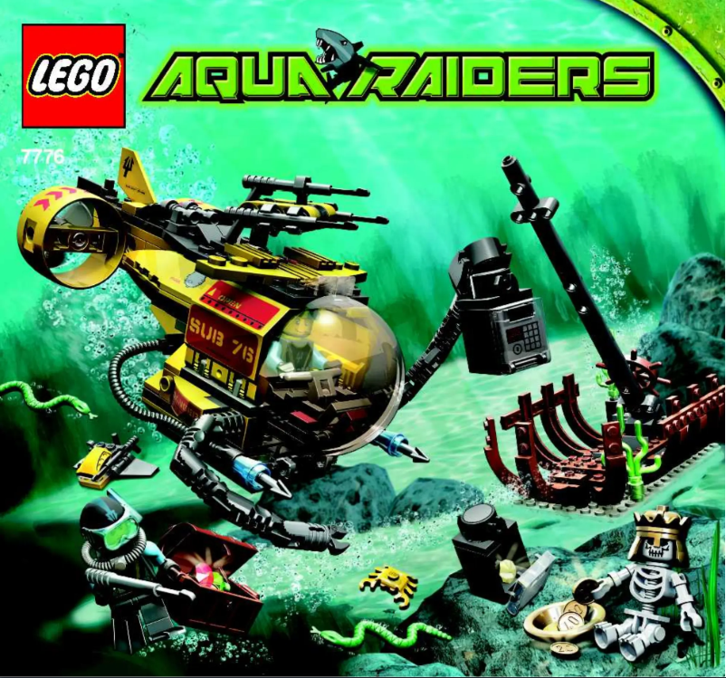 Page n°1 - Manuel utilisateur Lego 7776