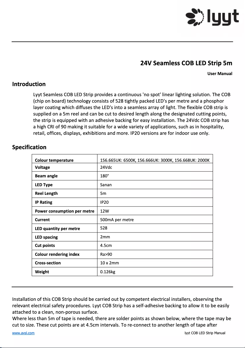 Page 1 de la notice Manuel utilisateur LYYT AL1-A1818C